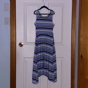 Blue and white Summer Dress